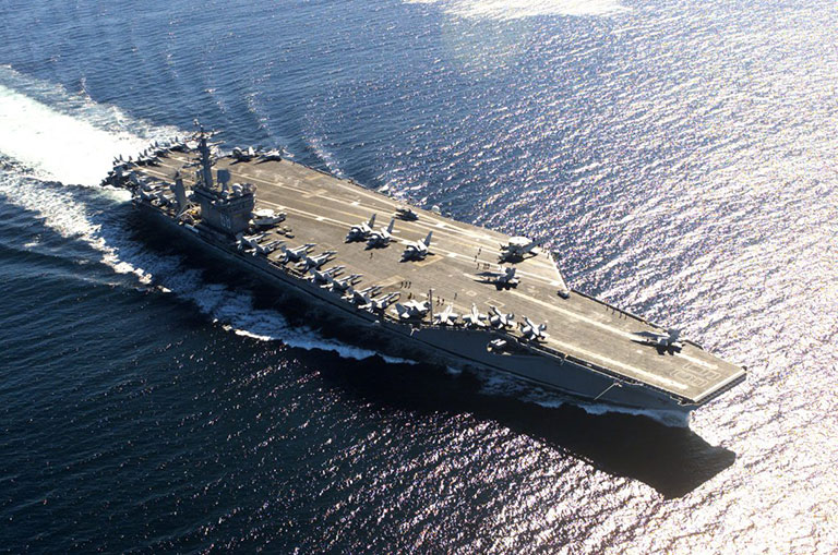 USS Nimitz aircraft carrier