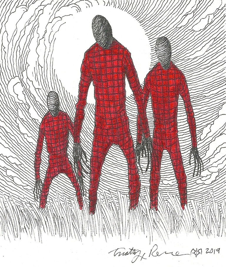 Flannel Man artwork by Timothy Renner.