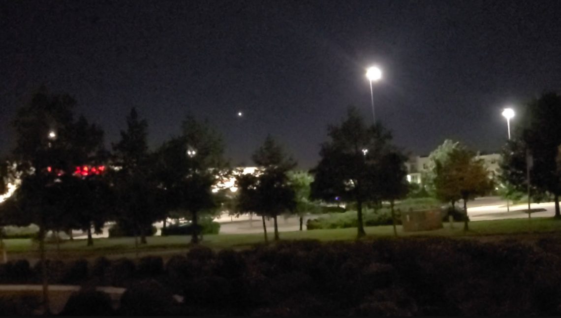 UFO over Denton, Texas