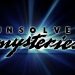 Unsolved Mysteries logo from the original series.