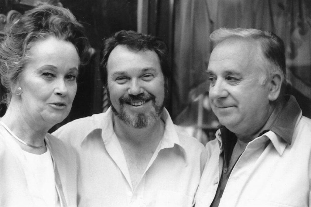 Ed and Lorraine Warren with Barrett Ravenhurst in Jim Thorpe, PA on July 19, 1988.