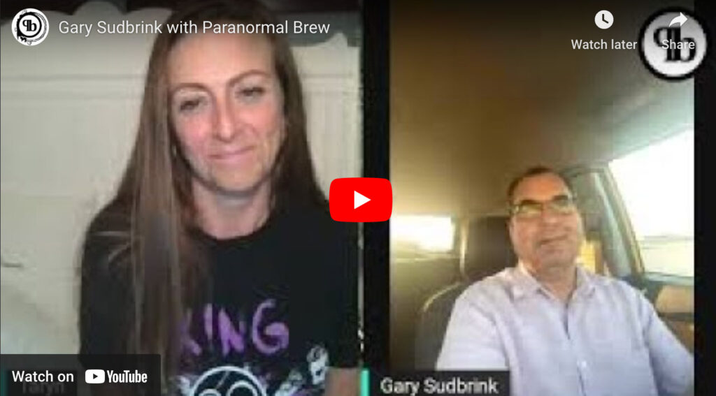 Video thumbnail of The Paranormal Brew episode with Gary Sudbrink.